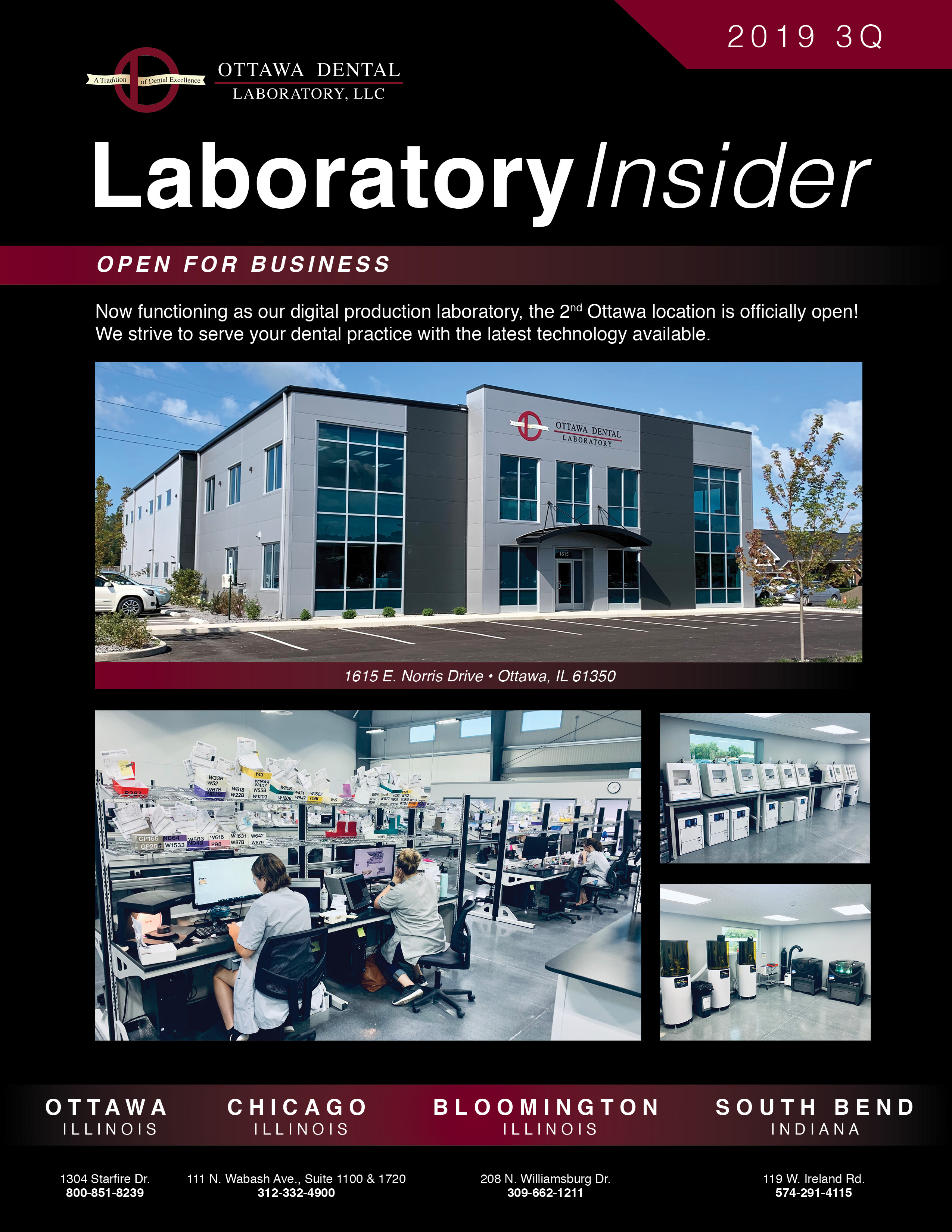 Laboratory Insider Newsletter of the Ottawa Dental Laboratory