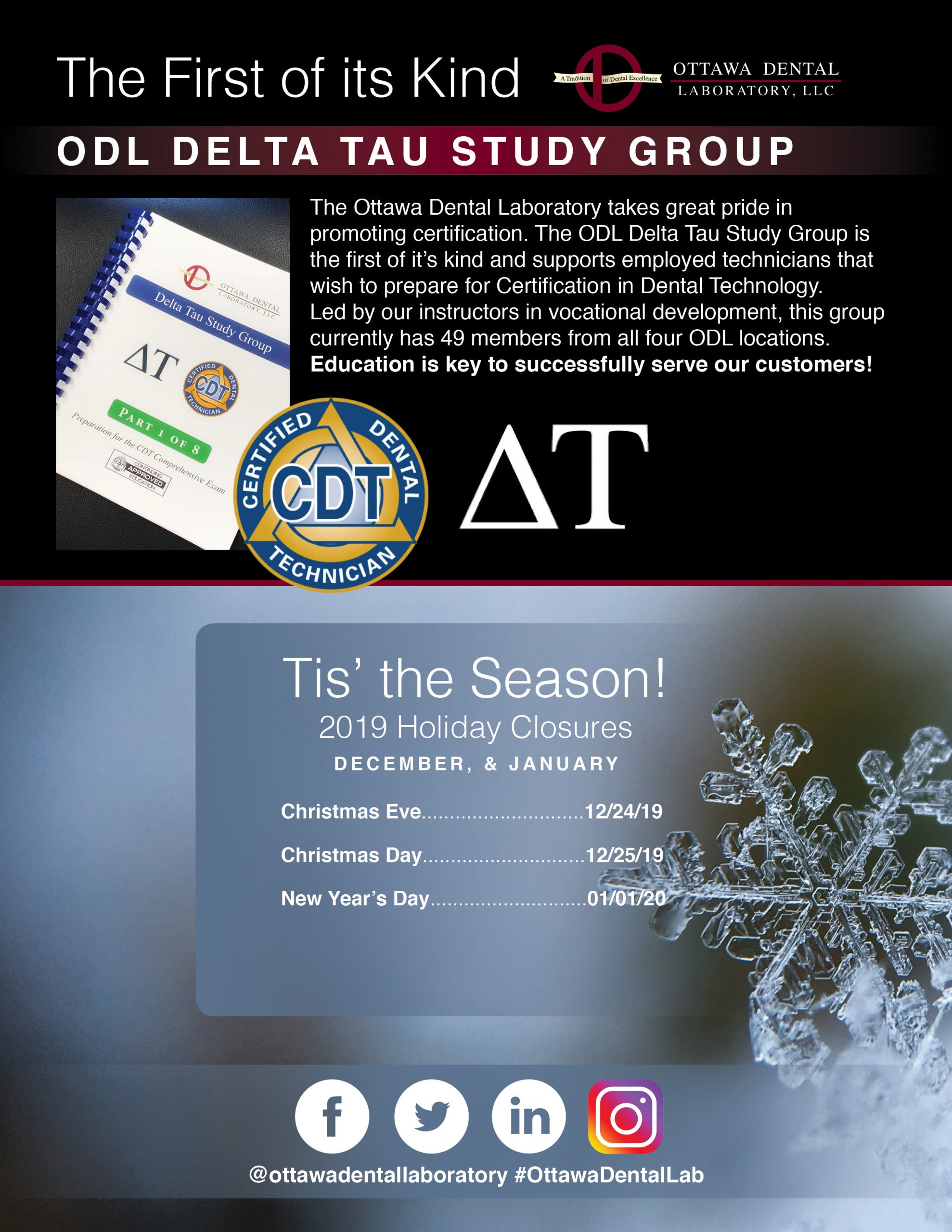 2019_Q4_Newsletter2 Ottawa Dental Laboratory