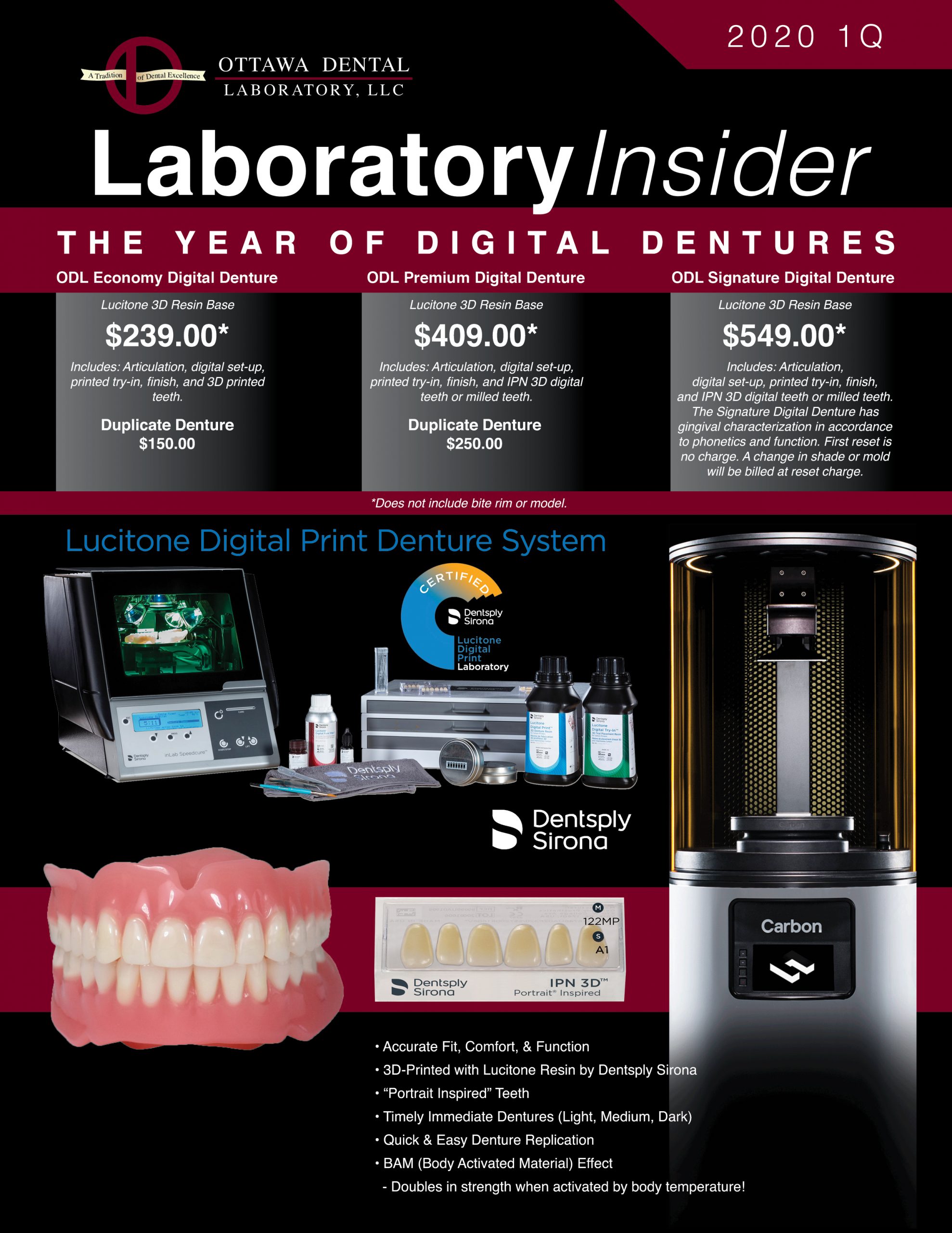 2020_Q1_Newsletter_OUTLINE Ottawa Dental Laboratory