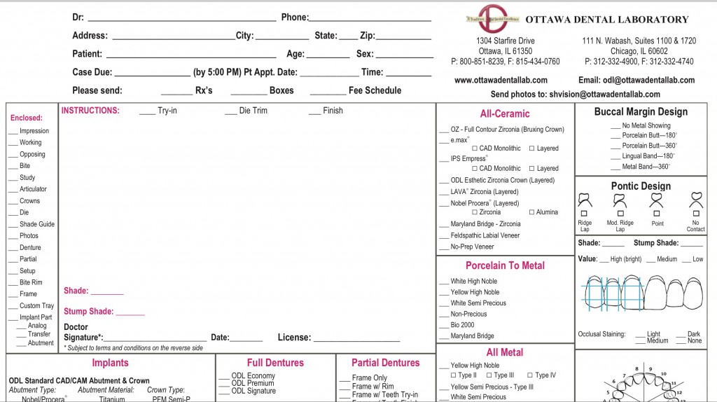 odl_rx Ottawa Dental Laboratory